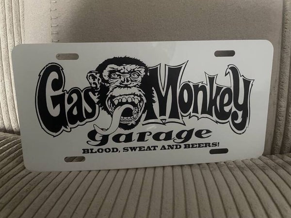 Gas Monkey Garage reclamebord (Old Look)