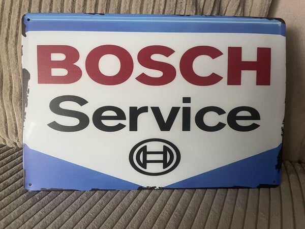 Bosch Service metalen reclamebord / wandbord