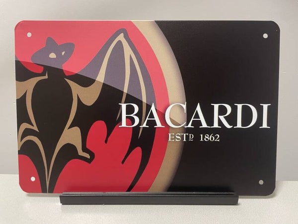 Bacardi (liggend) metalen reclamebord (Old Look)