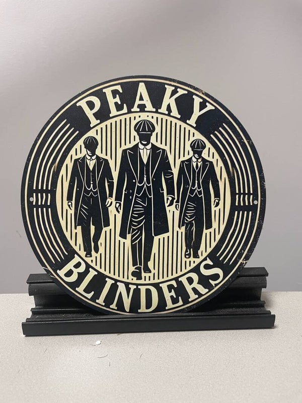 Peaky Blinders reclamebord/wandbord