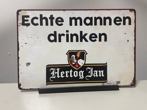 Hertog Jan metalen reclamebord (Old Look)