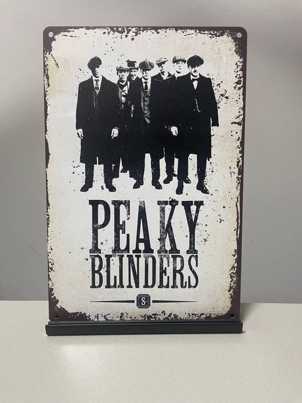Peaky Blinders reclamebord/wandbord