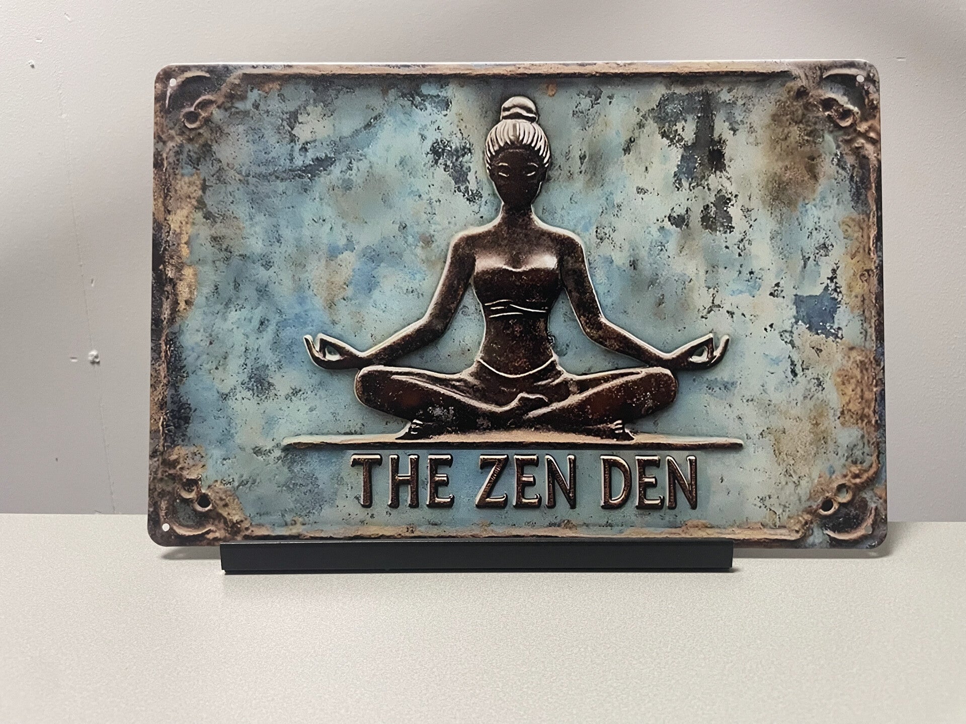 The Zen Den metalen wandbord (Old Look)
