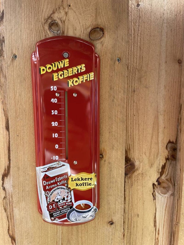 Douwe Egberts retro Thermometer