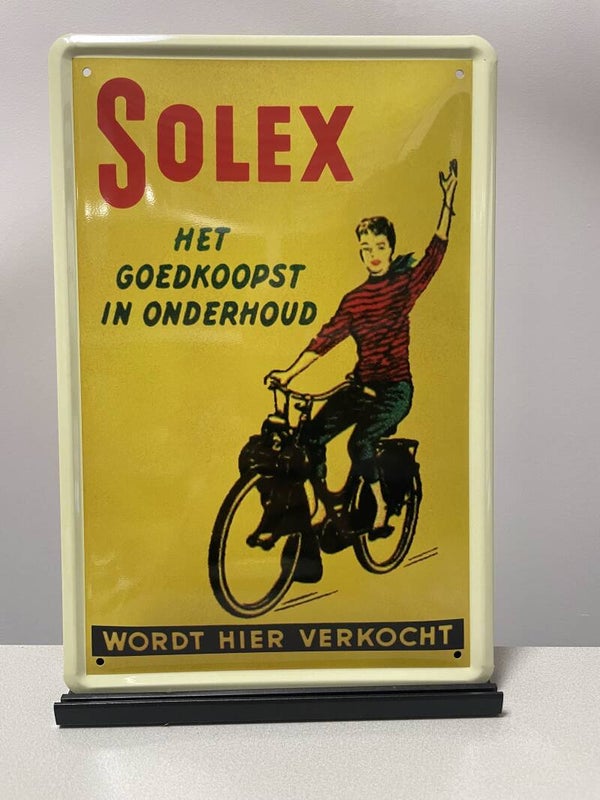 Solex metalen reclamebord (Old Look)
