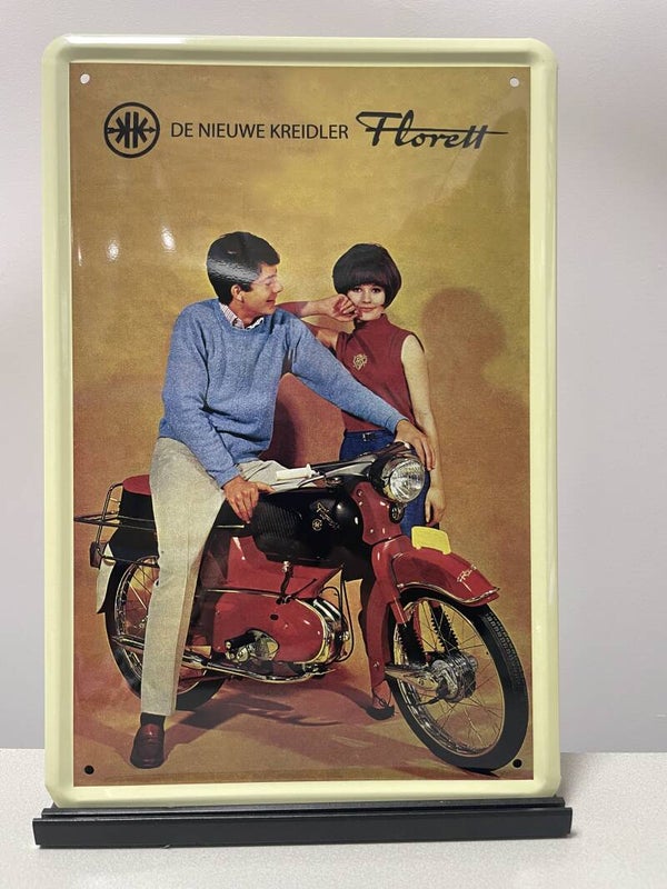 Kreidler Florett reclamebord  (Old Look)