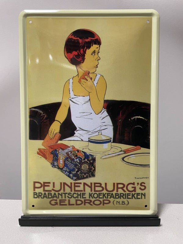 Peijnenburg metalen reclamebord (Old Look)