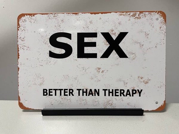 SEX , better then therapy tekstbord (Old Look)