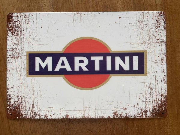 Martini reclamebord / wandbord (Old Look)