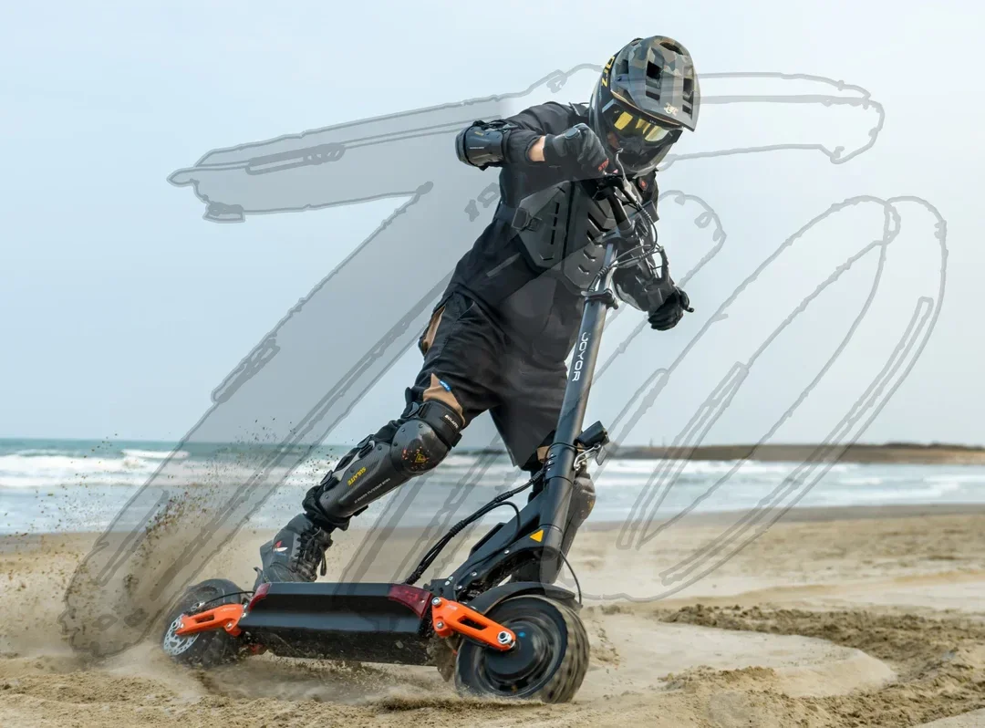 Joyor und Kukirin E-Scooter mit Dual Motoren