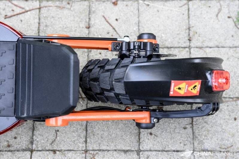 Joyor S10-S E-Scooter Radaufhängung hinten mit Schutzblech
