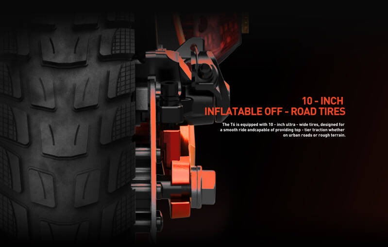 Joyor T6 Elektroscooter Reifen