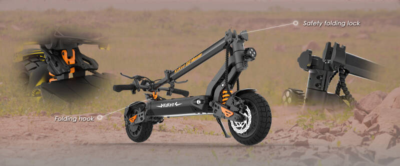 Kukirin G2 Master Elektroscooter Transport im Auto