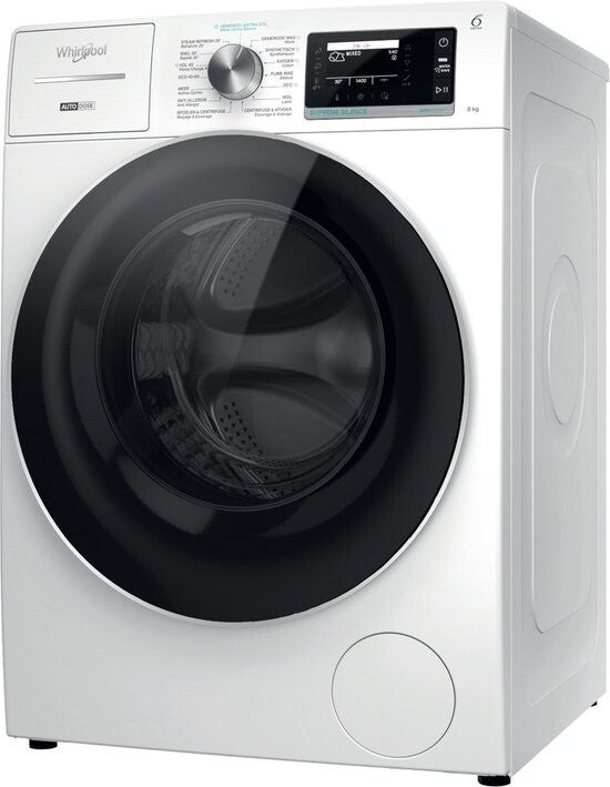 Whirlpool W8 89AD SILENCE BE wasmachine 8 kg | Stoom | Autodose