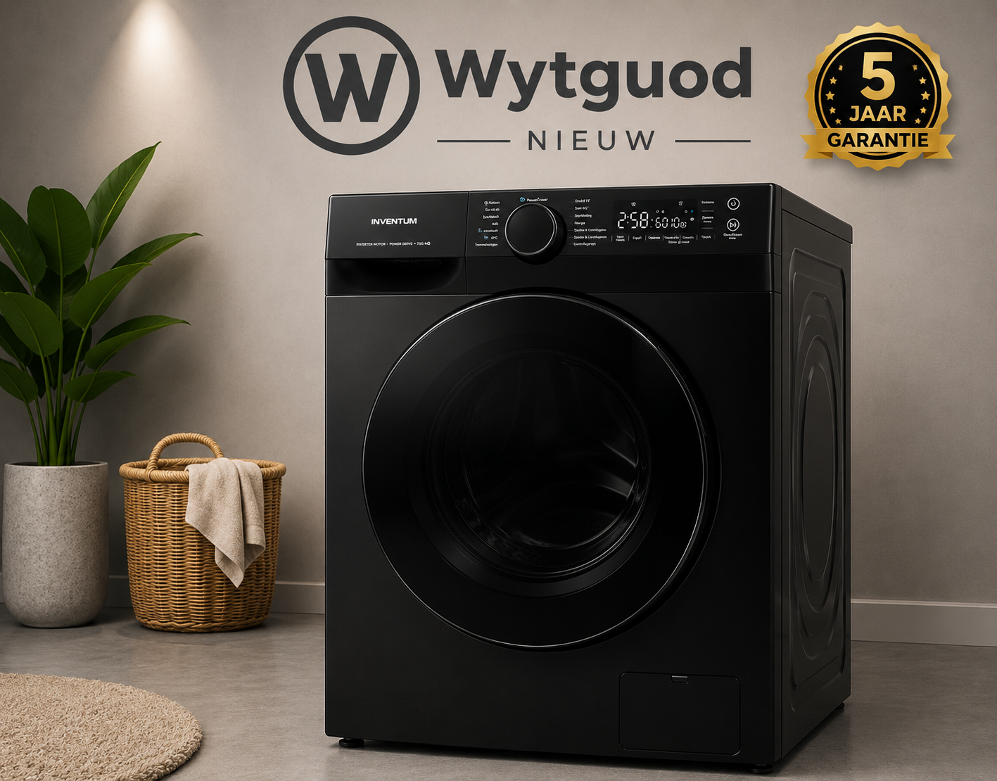 Inventum VWM8010B I 8 kilo