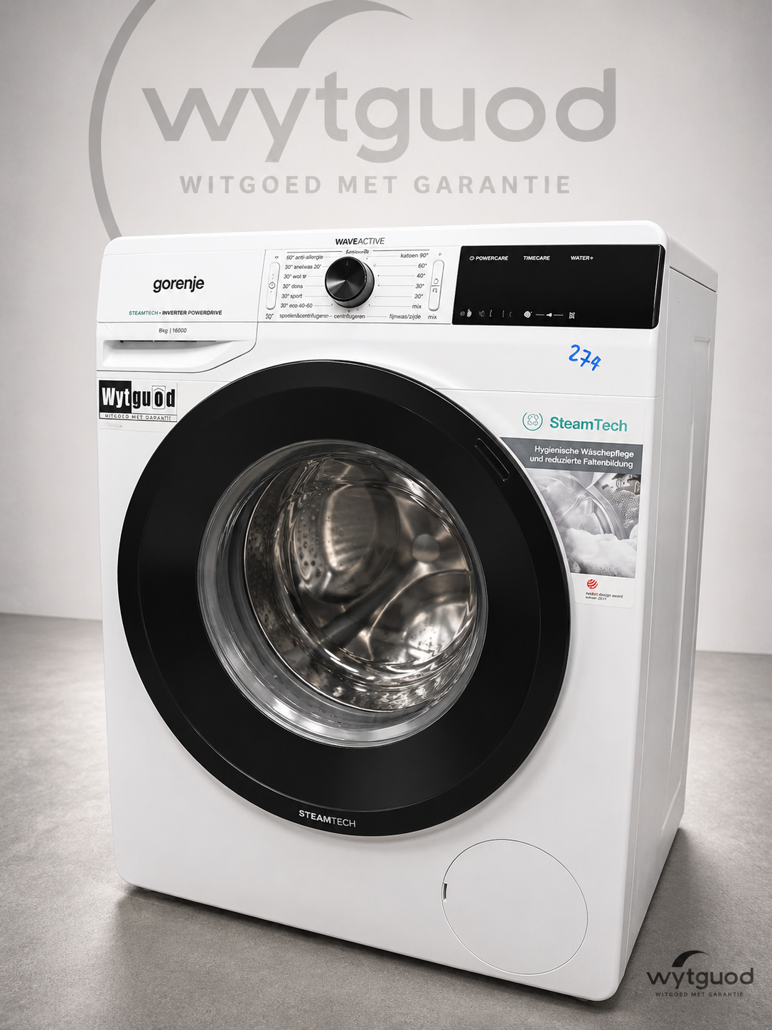 Gorenje steam tech powerdrive