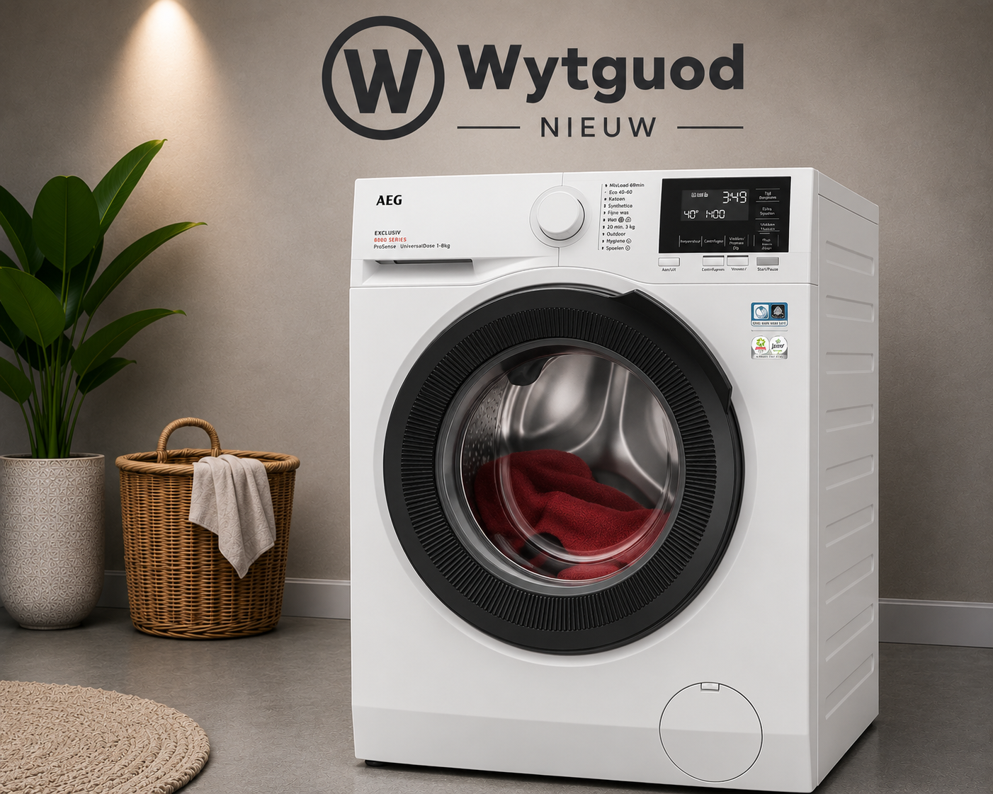 🧺 AEG LR63BERLIN – Serie 6000 ProSense | 9 kg