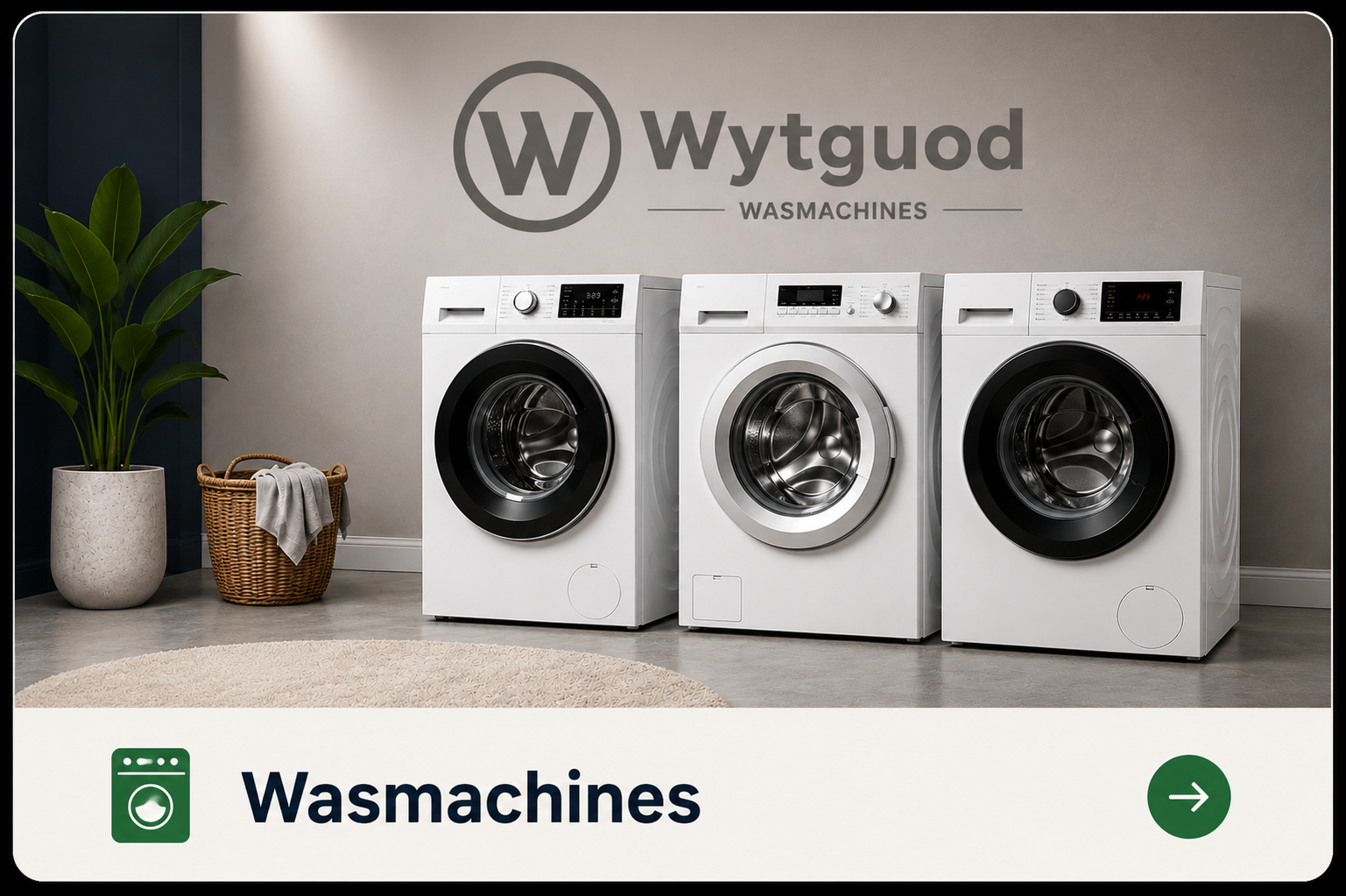 refurbished wasmachine kopen  tweedehands wasmachine Friesland  goedkope wasmachine met garantie
