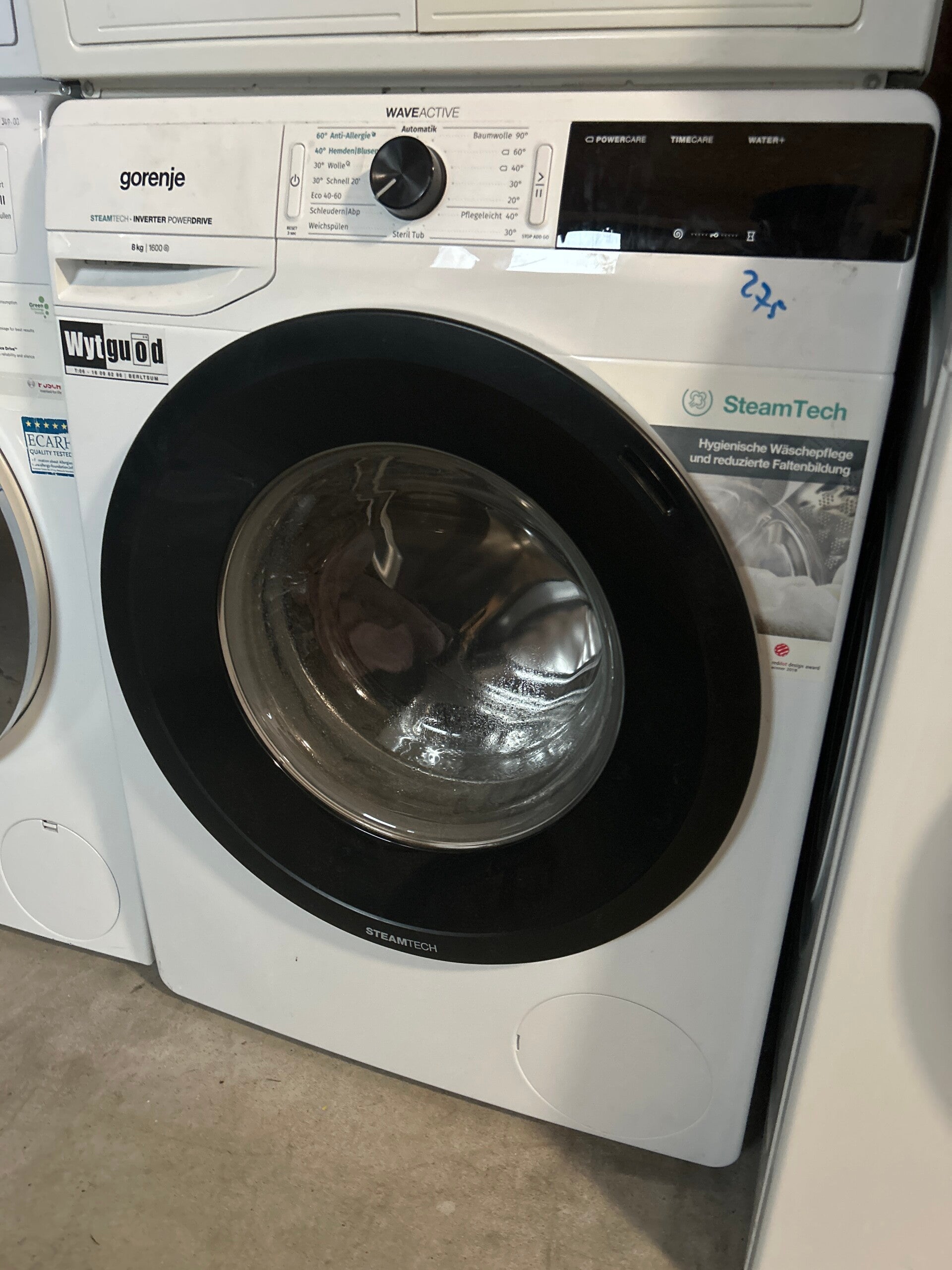 Gorenje steam tech powerdrive