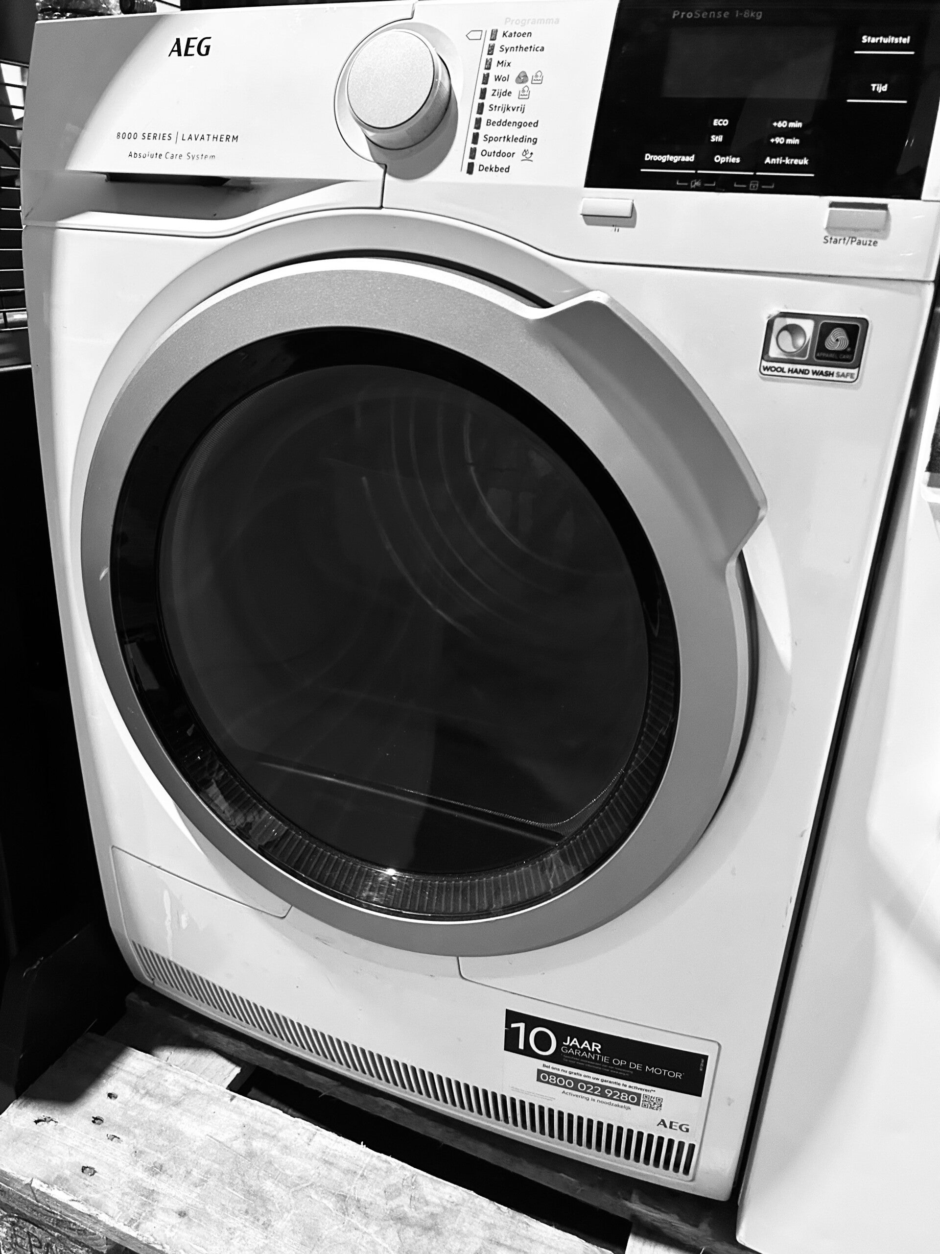 AEG T8DB84GW Warmtepompdroger 8 kg | A++