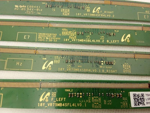 Bufferboard Samsung UE75TU7020W BN96-50260A 18Y_VR75MB4SFL4LV0.1 18Y_VR75MB4SBR4LV0.1