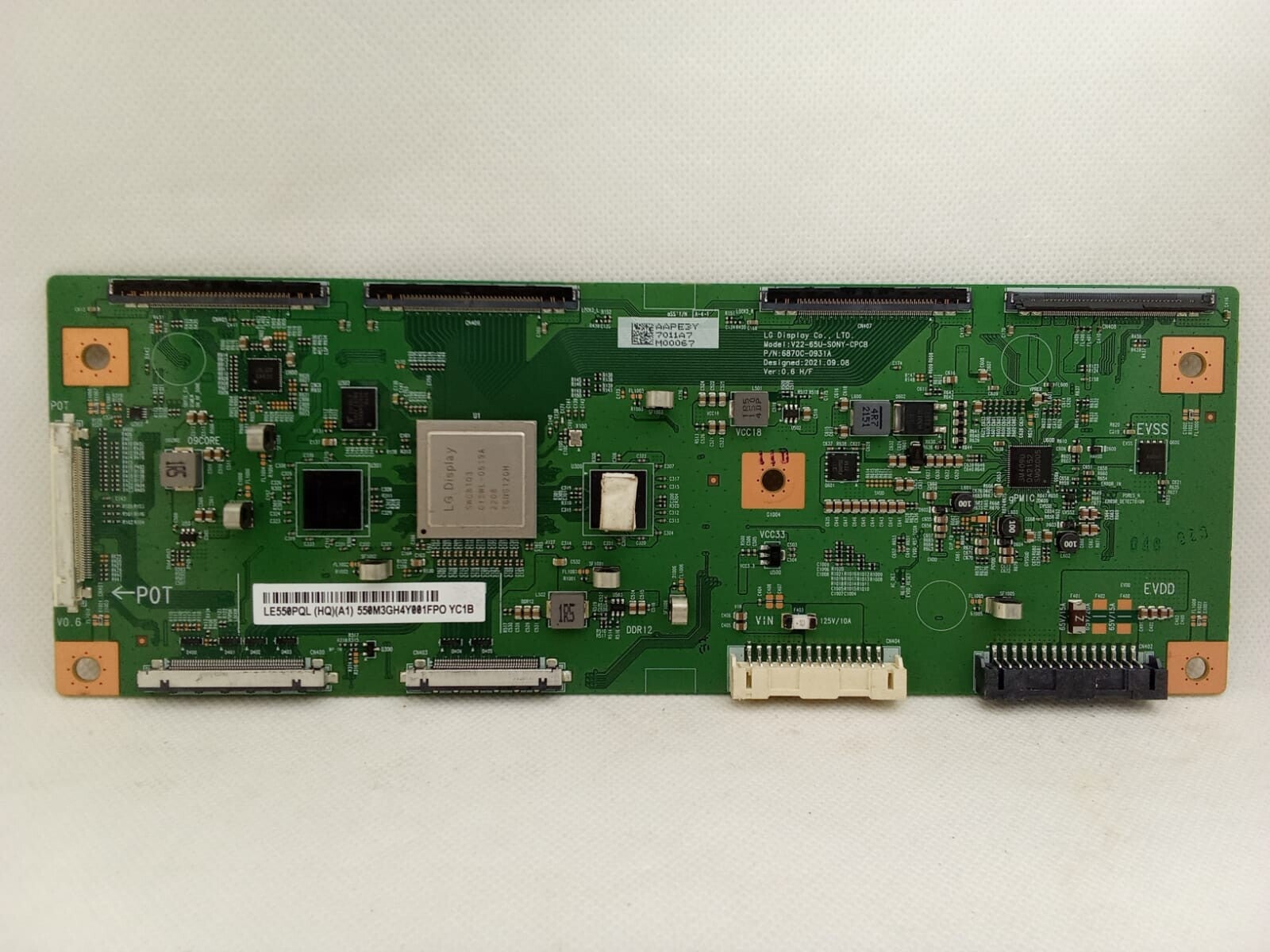 Tconboard Sony XR-55A75K 6871L-7011A 6871L-7011A7 6870C-0931A V22-65U-SONY-CPCB