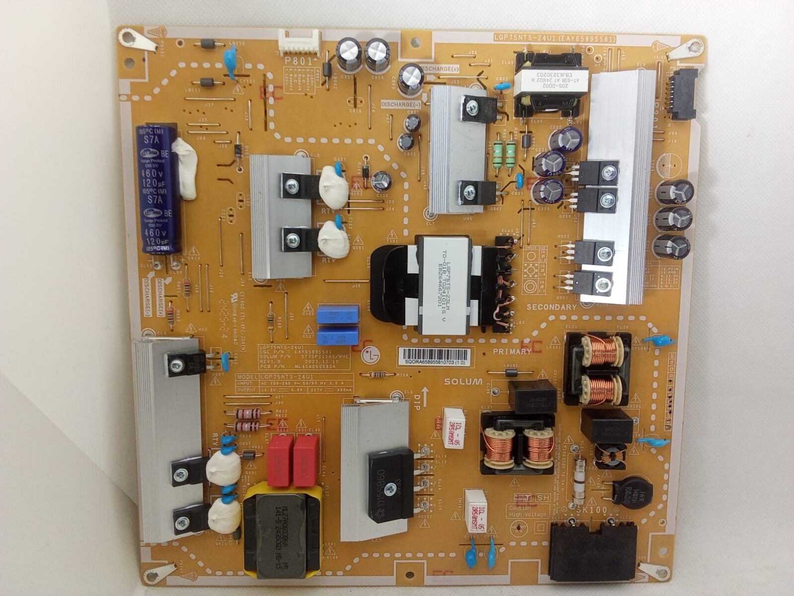 Powerboard LG 75UT81007LA EAY65895581 LGP75NTX-24U1