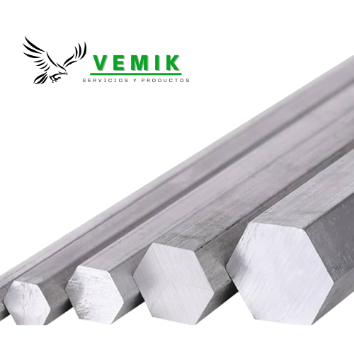 Barras hexagonales de aluminio Vemik