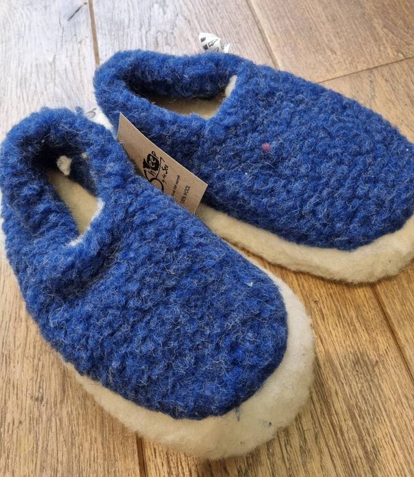 Yoko sloffen deep blue