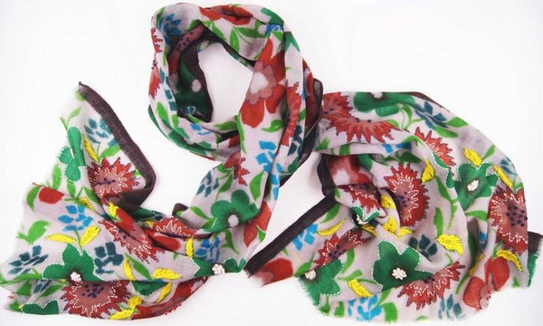 Silk route sjaal Misty