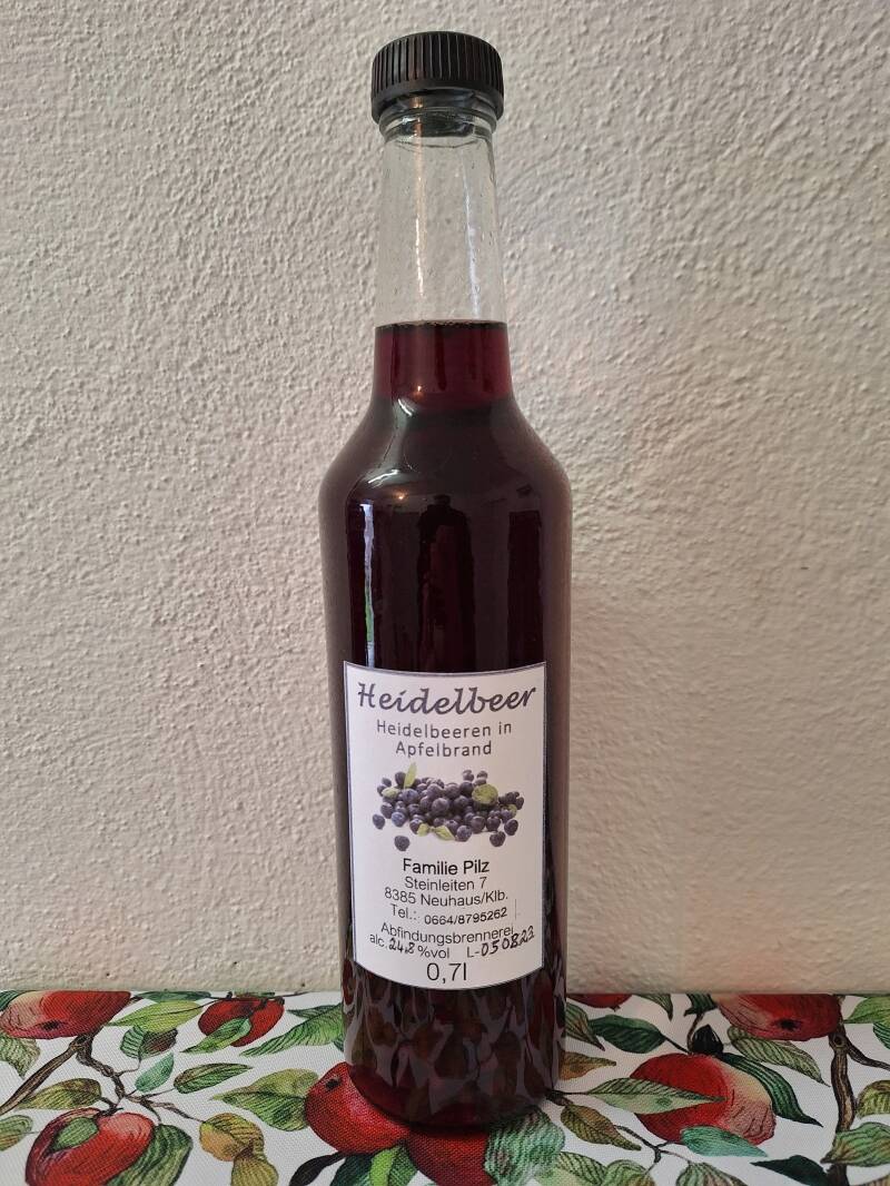 Heidelbeerlikör