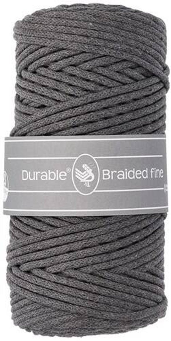 Durable Braided fine - 2236 charcoal