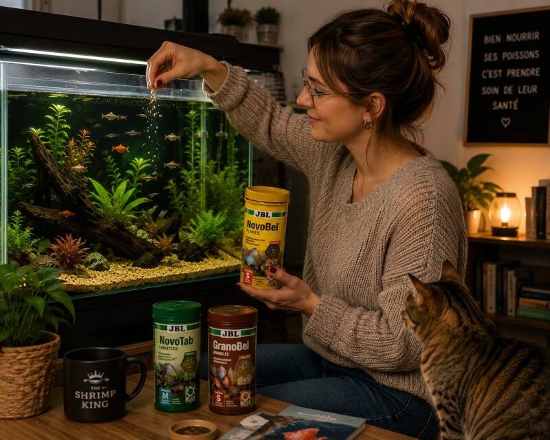 Nourrir ses poissons 