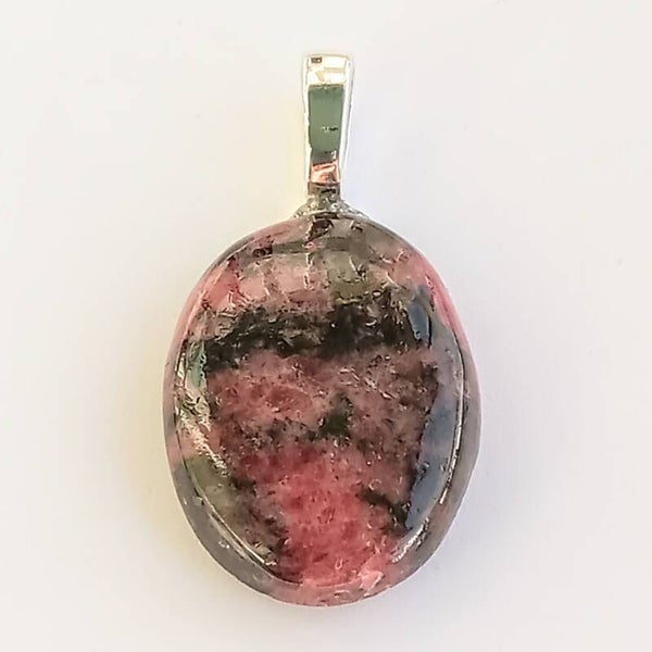 Natural Rhodolite Pendant