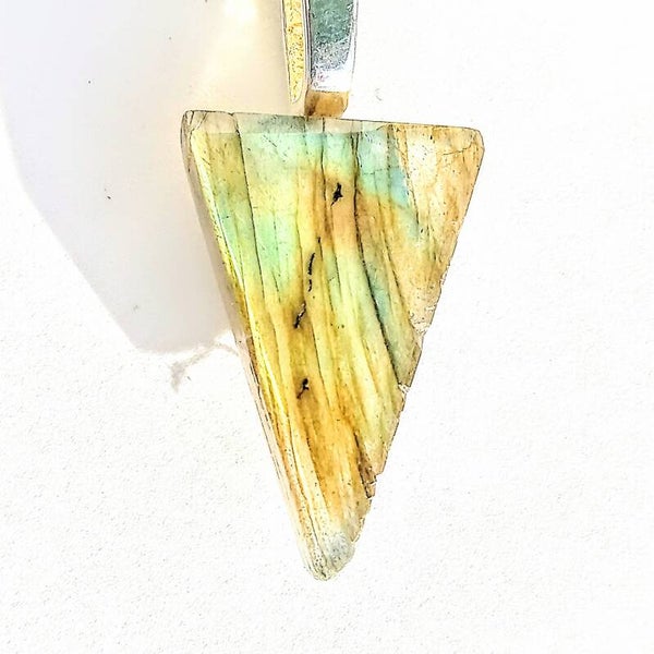 Natural Labradorite Pendant