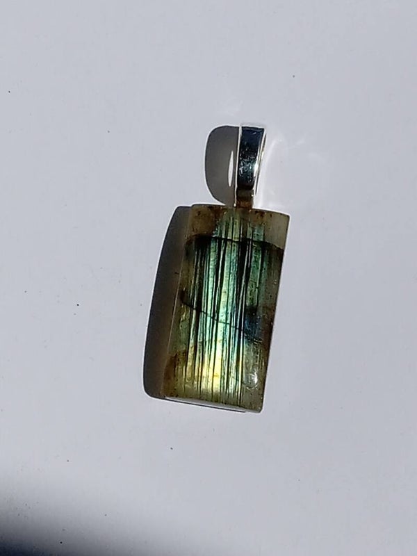 Natural Labradorite  Pendant