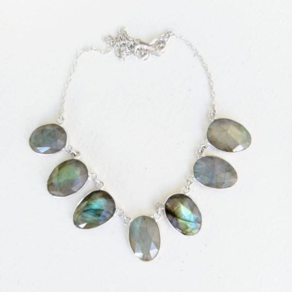 Natural Labradorite Neckkace