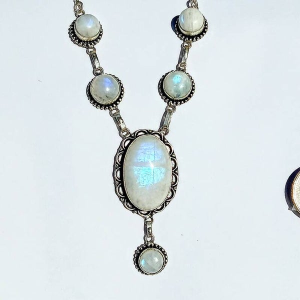 Natural Moonstone Necklace