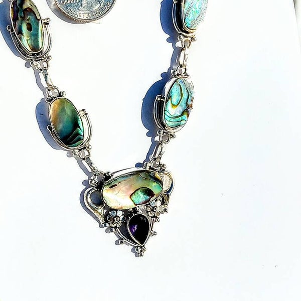 Natural Abalone Necklace