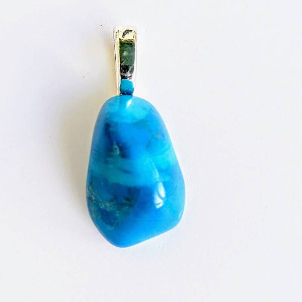 Natural Bluestone Pendant
