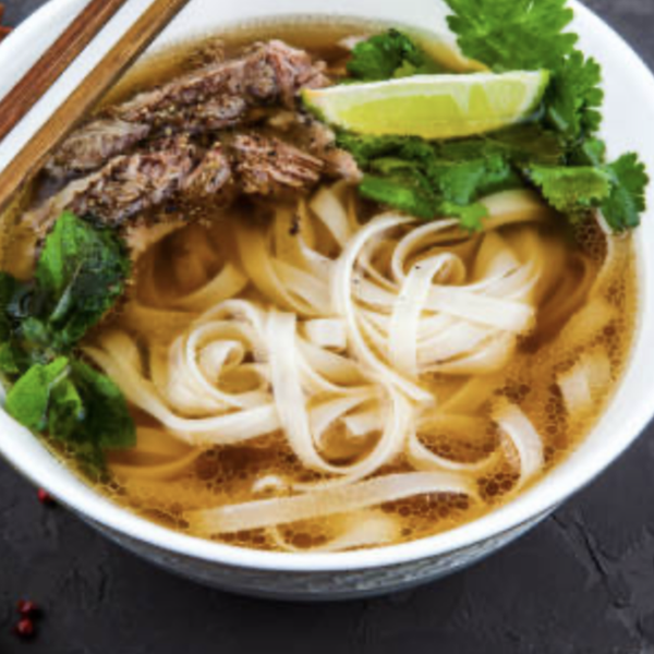 Vietnamese Pho noodles soup beef