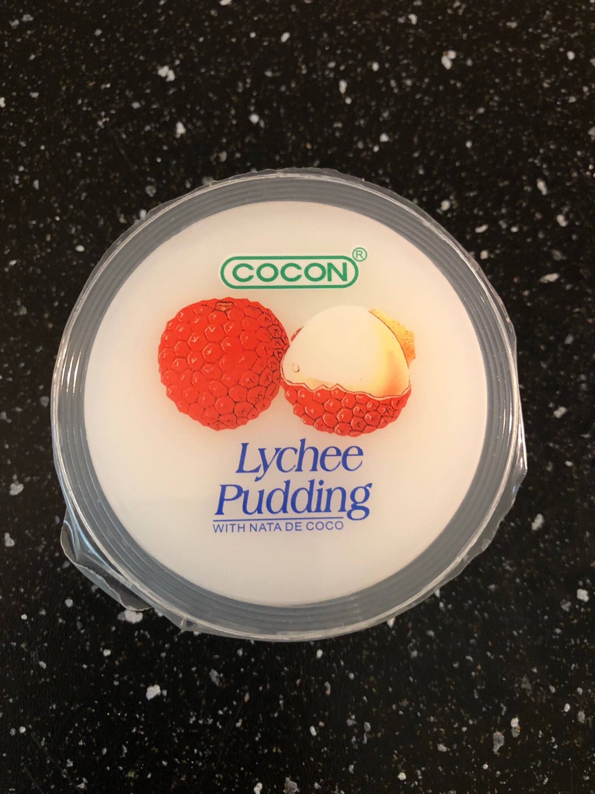 Lychee pudding
