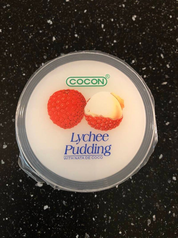 Lychee pudding