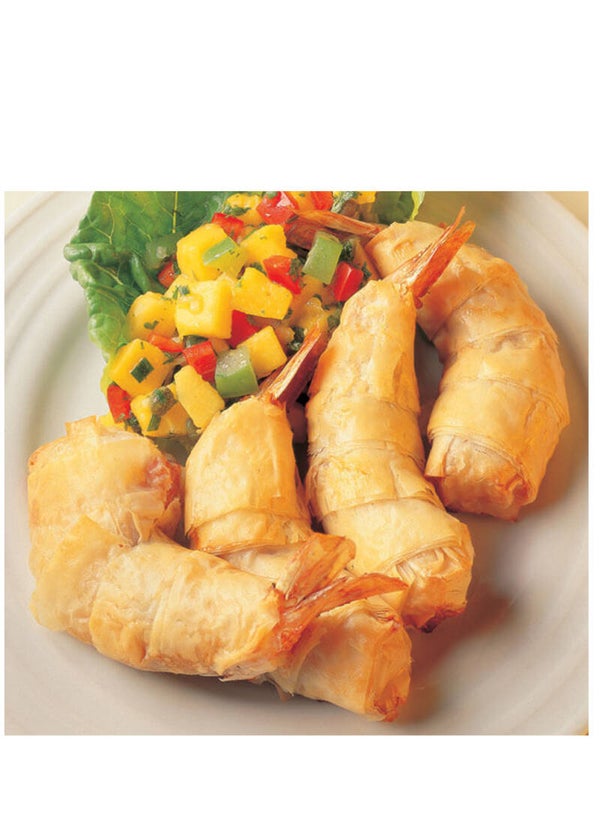 Scampi in zijn jasje