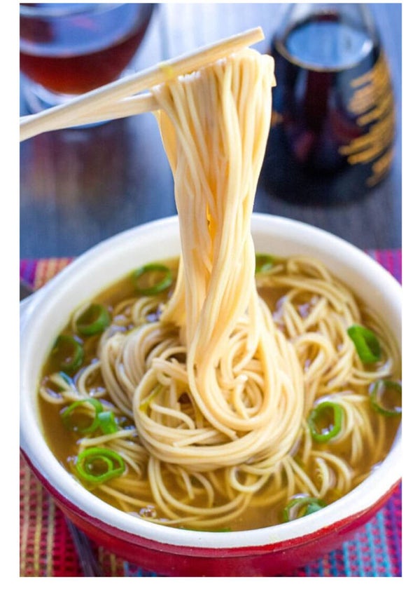 Veggie noodles soep