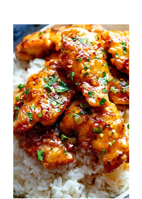 Hot garlic chicken