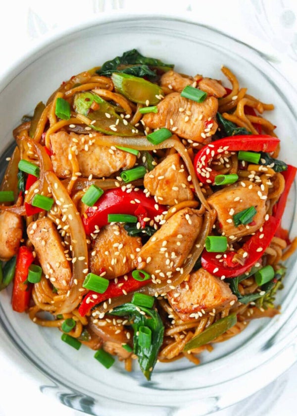 Noodles kip Teriyaki