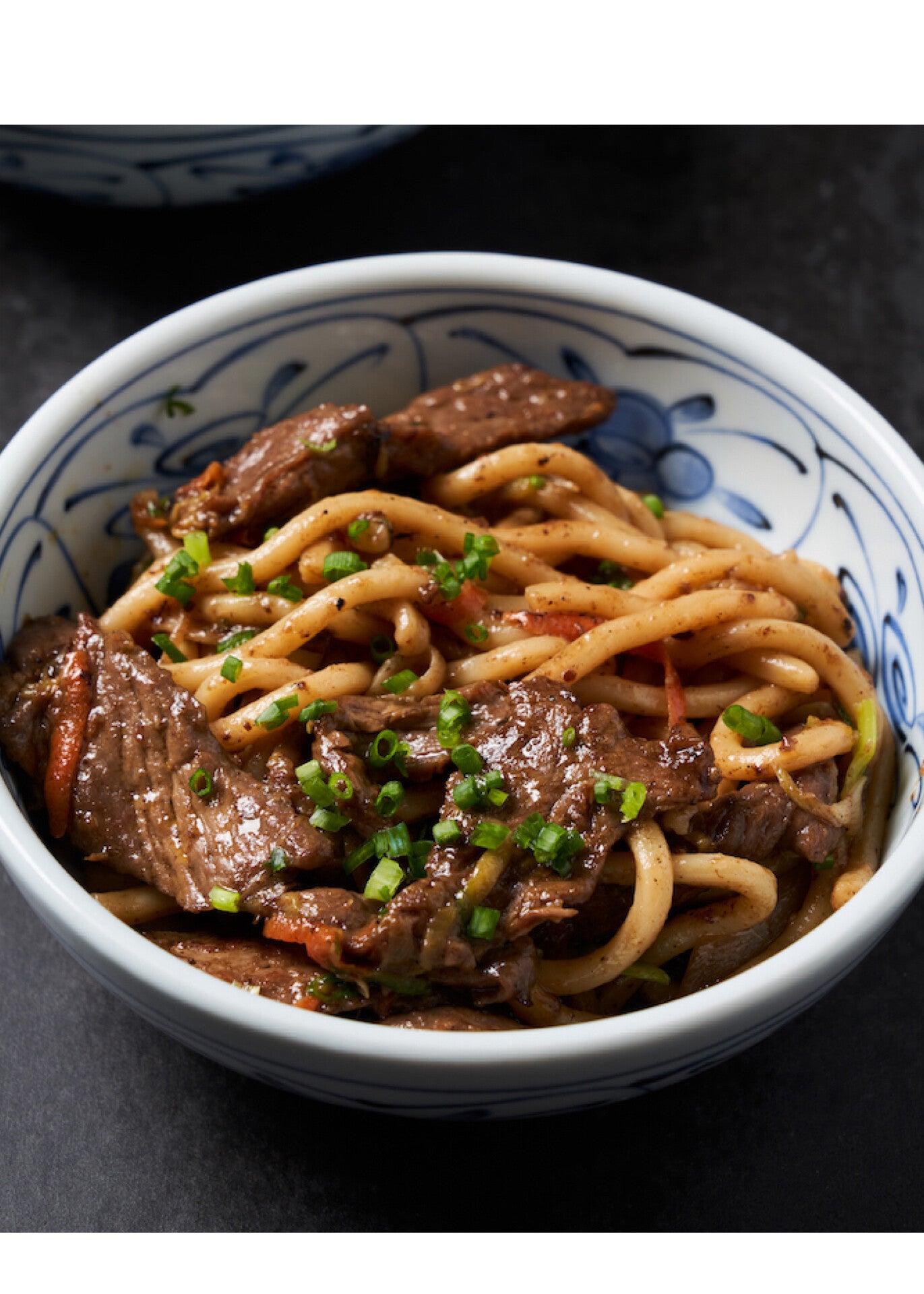 Chili garlic udon beef