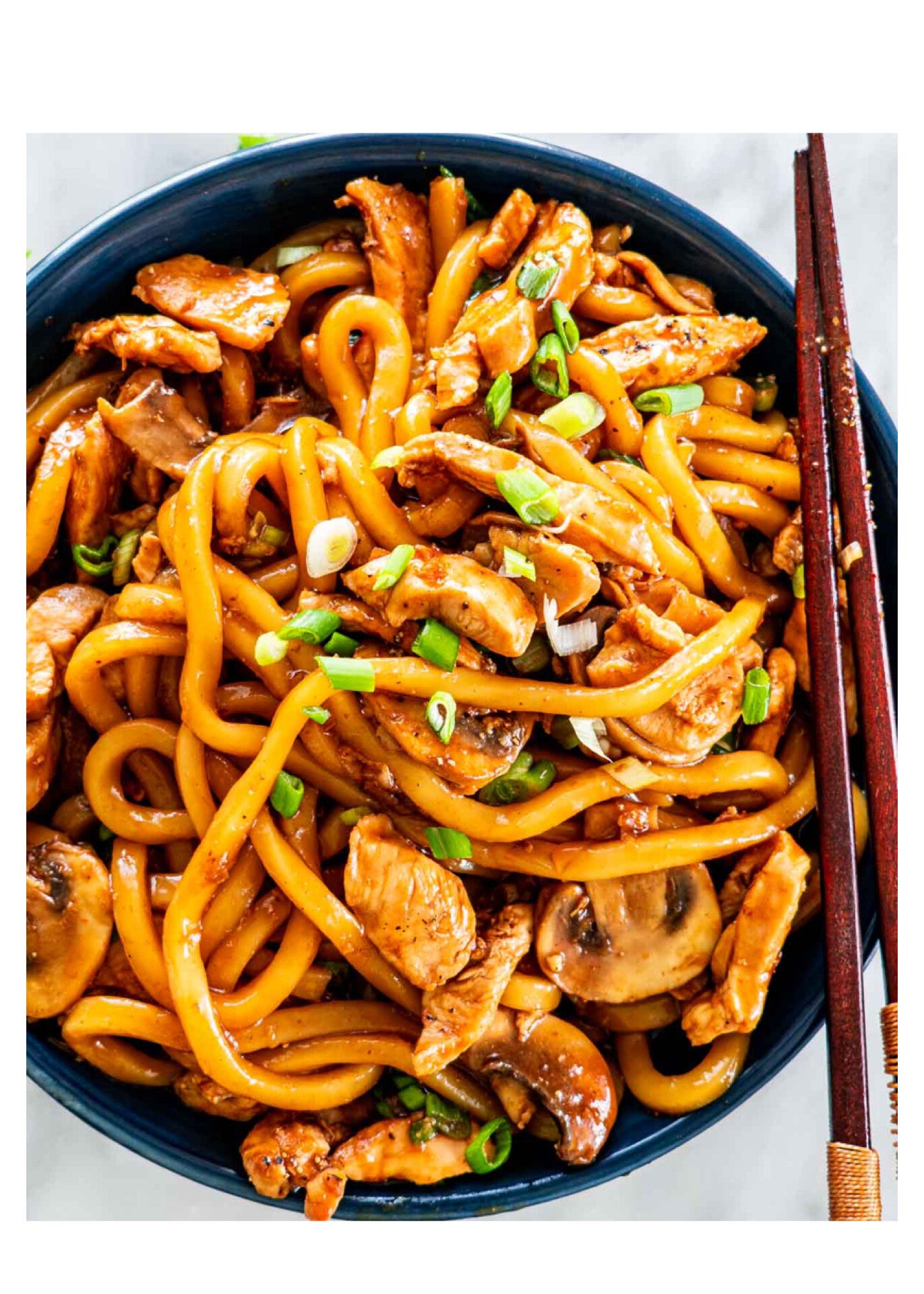 Chilli garlic udon kip
