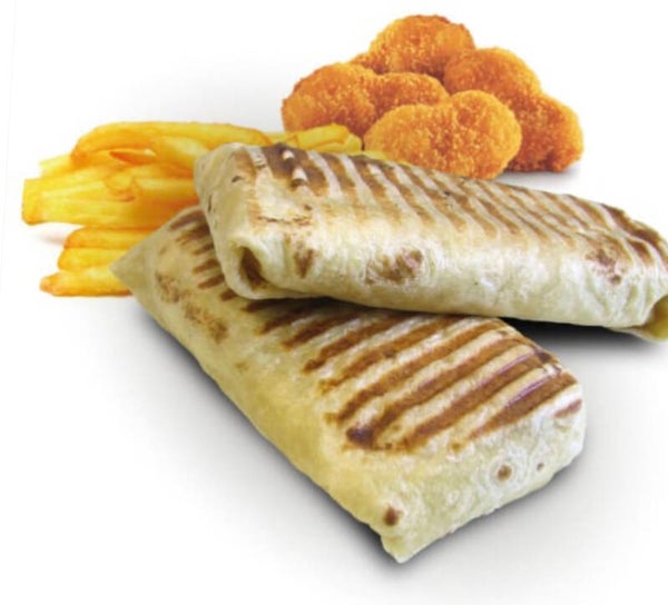 Tacobite met kipnuggets
